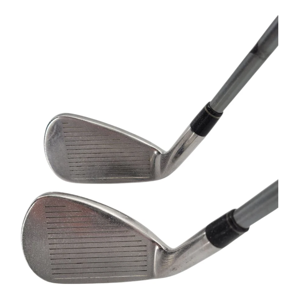 Adams Golf IDEA 6 Hybrid 9 Iron Set Mens RH R-Flex Graphite Shaft Original Grip - Image 3 of 4