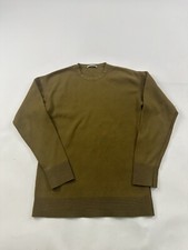 Helmut Lang Sweater Mens Small Medium Brown Dried Tobacco Cashmere Blend