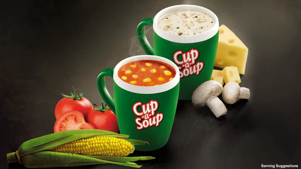 10 Confezione Knorr Cup A Zuppa Istantaneo Con Crostini di Pane & Ortaggi Vari - Immagine 2 di 2