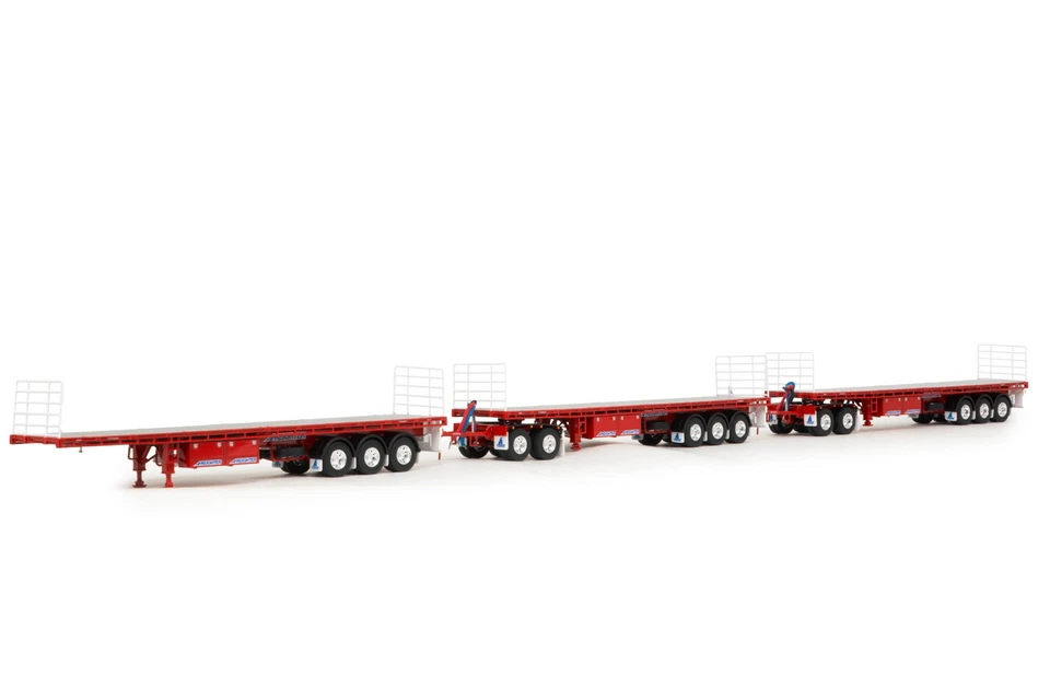 Drake 410305 Australian Maxitrans Freigther Triple Road Train Set - Mammoet 1:50