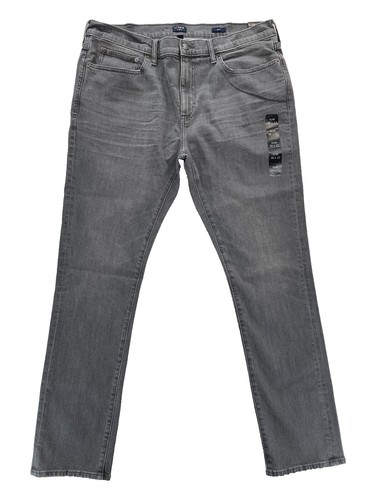 Paige Federal Jeans Mens 30x32 Gray Xavier Slim Straight Stretch