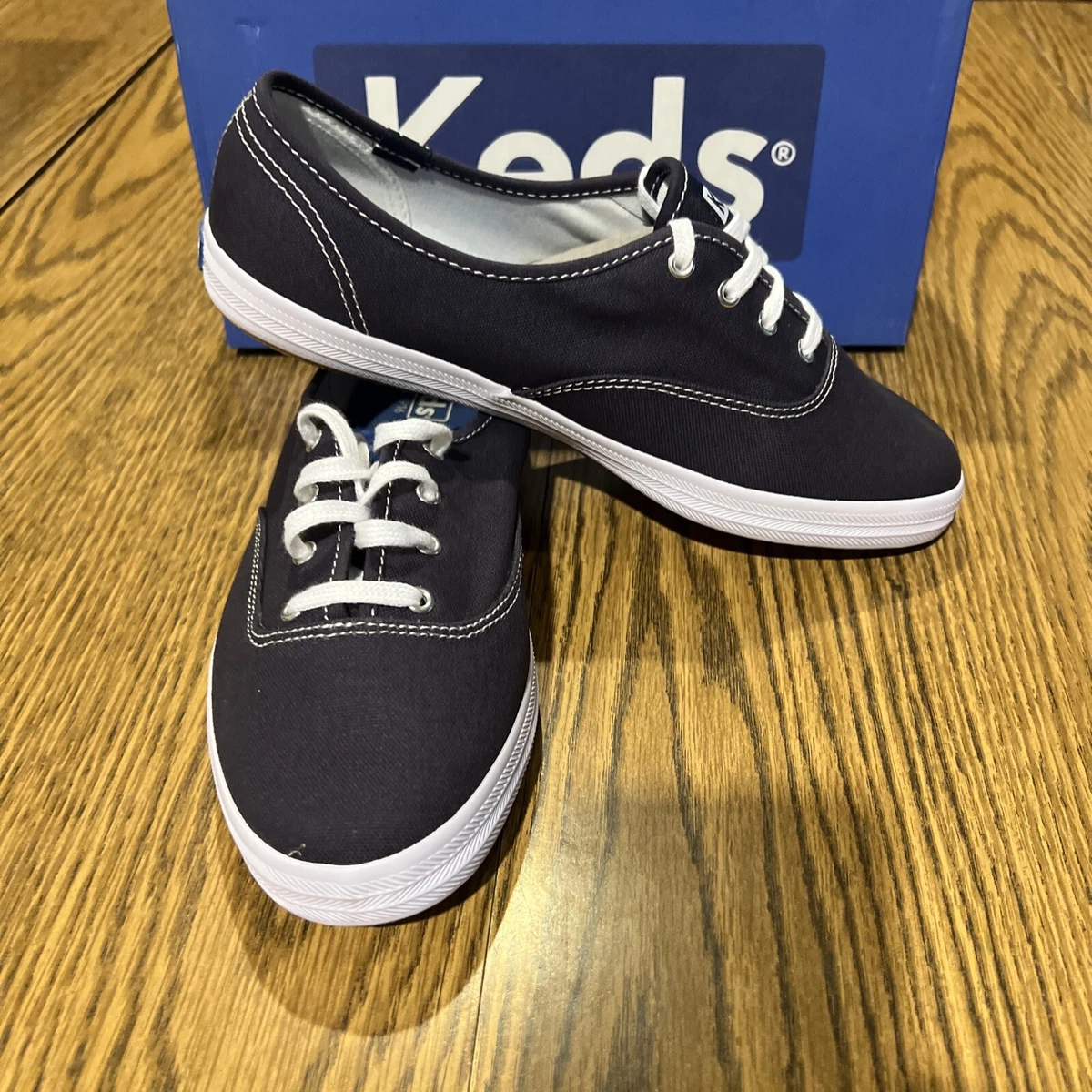Navy blue keds women's 2025
