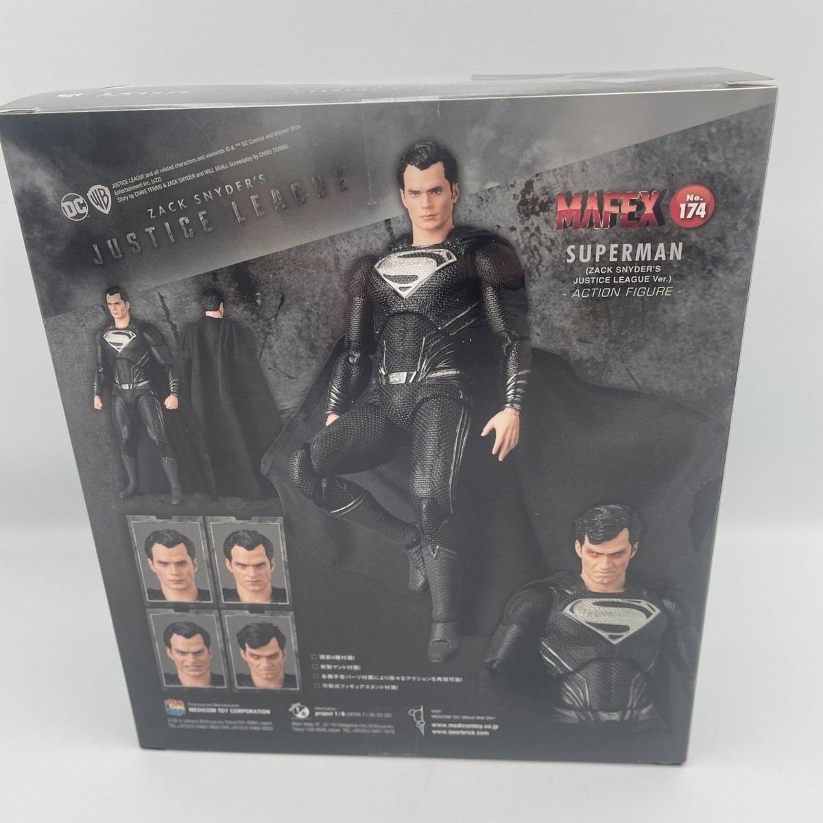 MAFEX No.174 SUPERMAN ZACK SNYDER'S JUSTICE LEAGUE ver. Figure