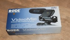RODE VideoMic Directional Video Condenser Microphone Wind Shield Low Noise
