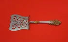 Grande Baroque Gold Accents by Wallace Sterling Silver Asparagus Server Custom