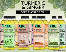 Turmeric & Ginger Deep Massage Oils | Arthritis & Joint Pain & Stress Relief