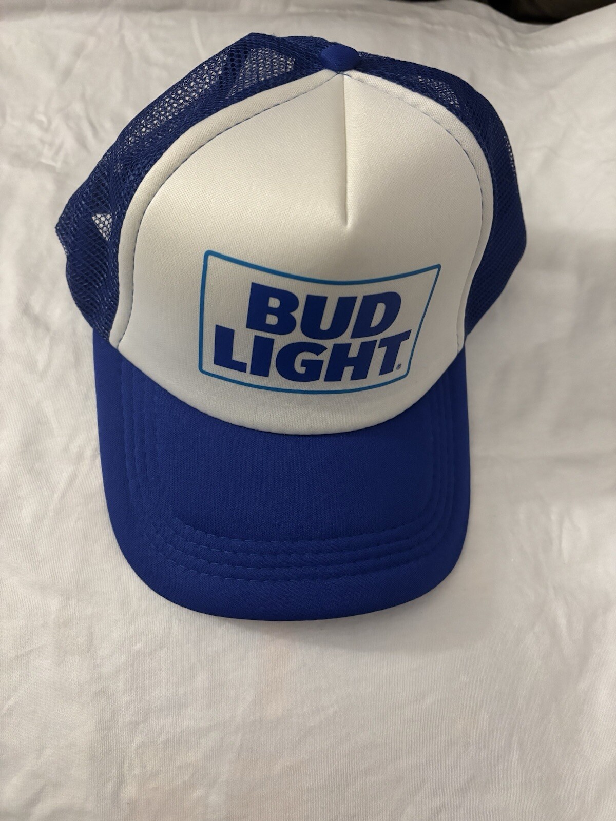 Bud Light Snapback Trucker Hat