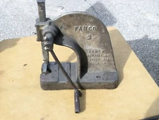 Famco # 2 Arbor press, Used, Two ton blacksmith knife maker machinist tool