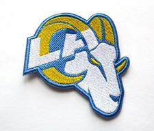 LOT OF (1) L A RAMS EMBROIDERED LOGO PATCH  (ITEM 26B)