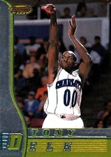 1996-97 Bowman's Best #R10 Tony Delk RC Charlotte Hornets