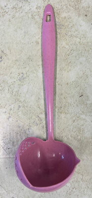 Multi Function Plastic Ladle Spoon With Filter Strainer~Slotted Spoon~Soup Spoon