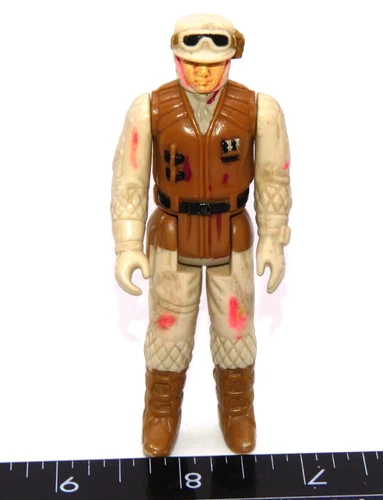 Vintage 1980 Star War Hoth Rebel Soldier Action Figure Kenner