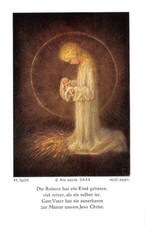 Flei&szlig;bildchen Heiligenbild Gebetbild Sp&ouml;tl" Holy card Ars sacra" 10482"