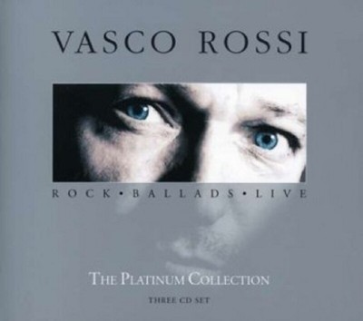 VASCO ROSSI - PLATINUM COLLECTION-ROCK BALLADS LIVE (SPECIAL EDITION) 3 CD  NEW+