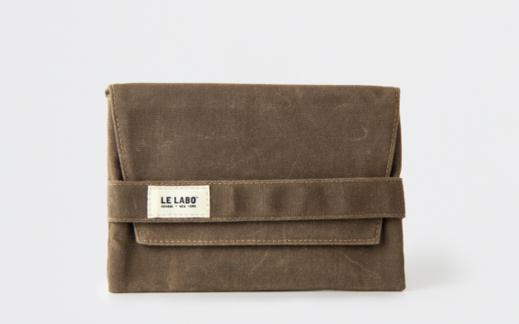 NEW Le Labo waxed cotton canvas pouch Amenity Kit travel document