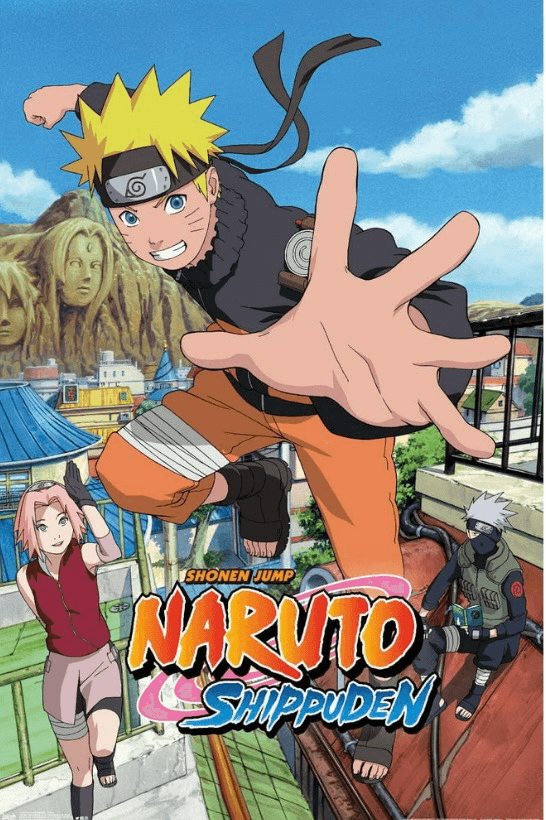 Naruto Shippuden - Shonen Jump Poster - 22.375” x 34” - NWT | eBay