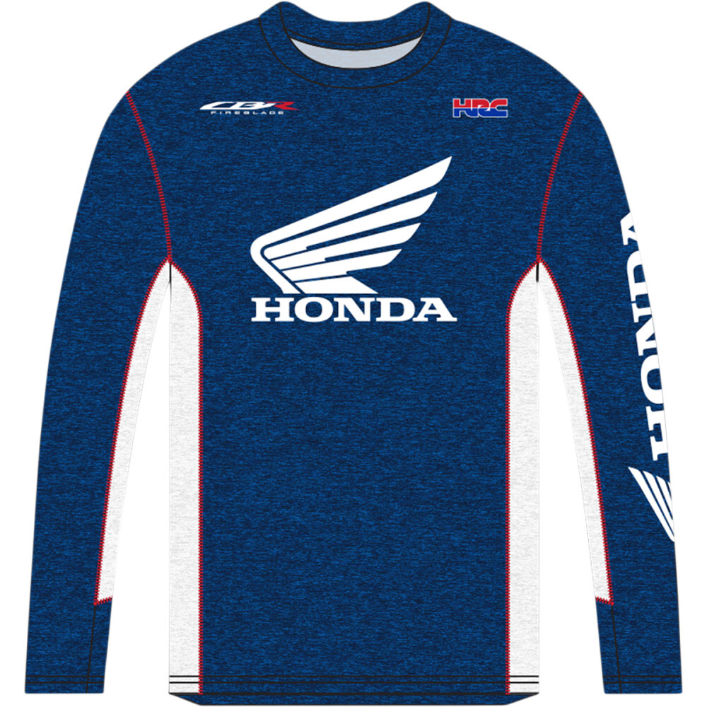Honda Apparel Honda HRC Long-Sleeve T-Shirt Navy/White 2XL