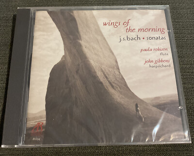 Wings of the Morning J.S Bach - Sonatas Paula Robison & John Gibbons SEALED