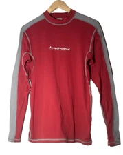 NRS Sz Small Maroon HydroSilk UV Protection Active Long Sleeve Shirt QUICK SHIP!