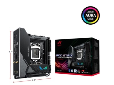 ASUS ROG STRIX Z490I Gaming Motherboard Intel Z490 Mini-ITX