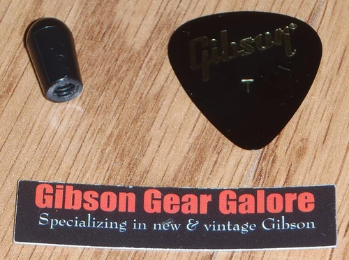 Les Paul Toggle Cap Switch Tip Black Knob Guitar Parts SG Gibson Pick ES V HP T