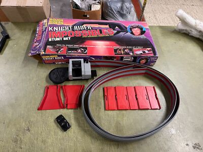 VTG Rough Riders Knight Rider Impossibles Stunt Set With Motorized
