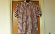 Mens Hawes & Curtis Rochester Shirt Short Sleeve Extra Large 46 -48 inch VGC
