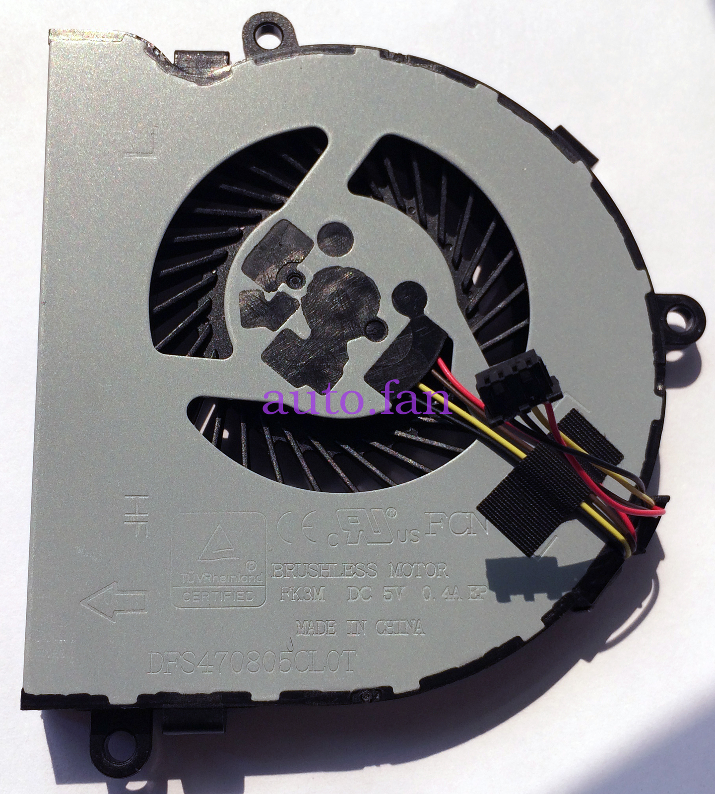 Ventilateur De Refroidissement CPU Pour HP Pavilion 15-BA/AC/AF/AY - Modèle De Rechange 813946-001