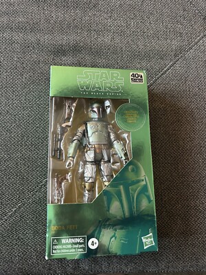 Star Wars Black Series Boba Fett 6'' Carbonized Action Figure