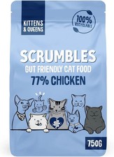 Scrumbles Complete Dry Kitten Food, Gluten Free Recipe, 750 g (Pack of 1)  26.65 per kilo