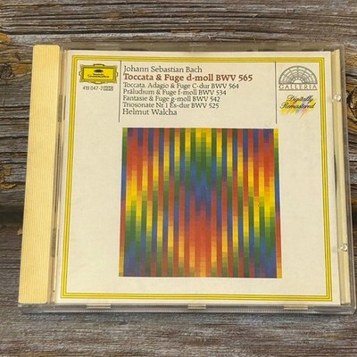 J.S. Bach   Toccata & Fuge BWV 565 CD 1987 Organ Classical Deutsche Grammophon
