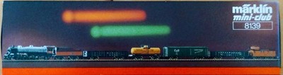 USA RAILROAD GÜTERWAGEN TRAIN GOLDSTÜCK NEWYORK CITY RRR MÄRKLIN 8139 SPUR Z TOP