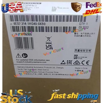 New Siemens 6ES7214-1HG40-0XB0 SIMATIC S7-1200 CPU 1214C 6ES7 214-1HG40-0XB0