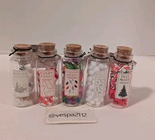Target Bullseye Playground Christmas Bottle Set Glass Mini Potion Magic Lights