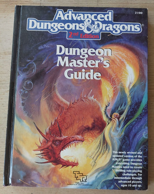 Advanced Dungeons & Dragons 2nd Edition - Dungeon Master's Guide Topp