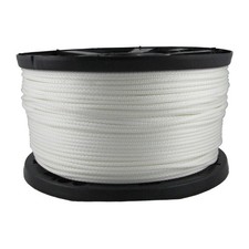 3/16 inch Dacron Polyester Rope - 1000 Foot Spool  Solid Braid - Industrial