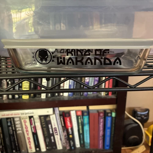 Pyrex King Of Wakanda - Marvel Comics Bowl  3 cup rectangle storage glass W/lid