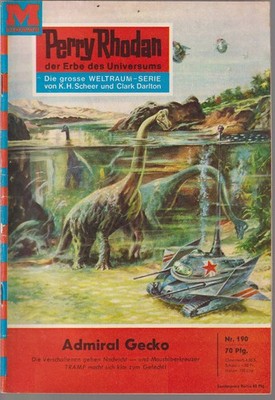 Perry Rhodan - Nr. 190 - 1. Auflage - Zustand 1-2