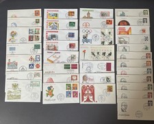 &yen;6-34x FDC-FirstDayCover-Ersttagsbrief-1971-BRD-Bund-Bonn-Komplettsatz-MKP 92&euro;
