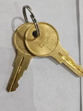 2 NEW SIMPLEX B/CAT 30  KEYS FOR FIRE ALARM  AND PULL STATIONS FREE SHIPPING