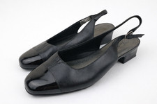 Scarpe con tacco basso Trotters Dea Slingback | Donna UK 5,5 | Nero EU 38,5 US 8,5