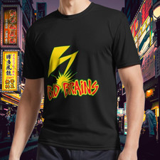 Nuova maglietta Bad Brains Active maglietta logo divertente taglia dalla S alla 5XL