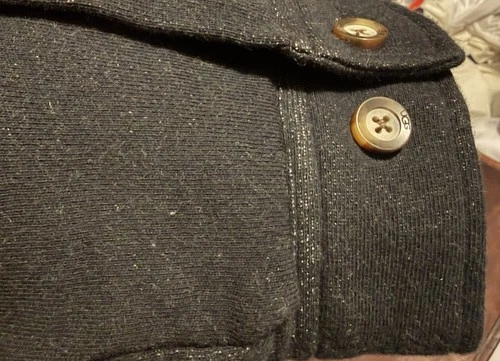 UGG Men's Large Black Button-Front Fleece Lined Jacket image 15