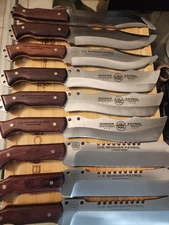 Border Patrol Meat Cleaver, Butcher Full Tang Knife with Sheath, Heavy Duty.