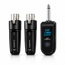 Wireless Microphone Converter XLR Transmitter and Receiver