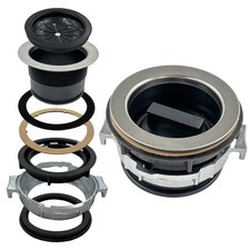 8Pcs/Set Garbage Disposal Sink Flange Kit with Stopper and Splash Guard for W...