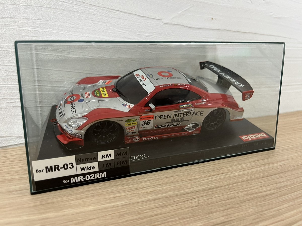 Very Rare Kyosho MINI-Z Racer Body OPEN INTERFACE TOM'S SC430 from