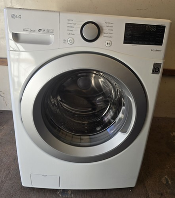 #ad LG Washer 4.5 Cubic Feet Smart Front Load Washer $340.00