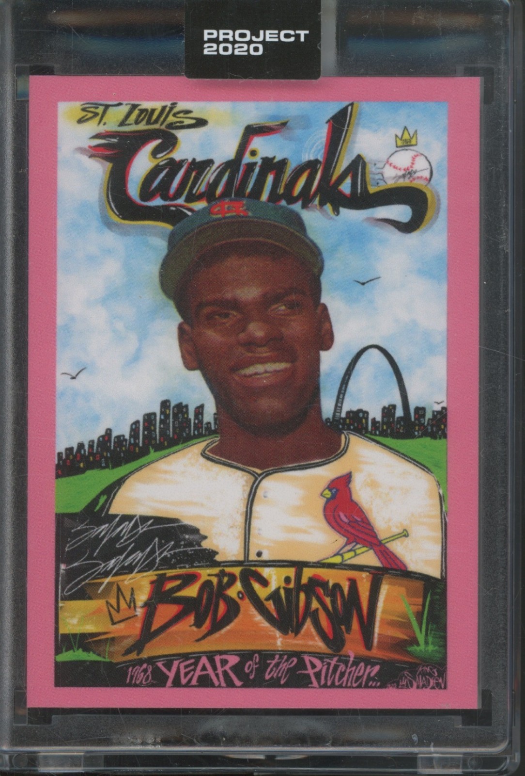 2020 Topps Project King Saladeen #124 Bob Gibson 