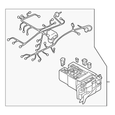MR394002 Engine Harness for Mitsubishi